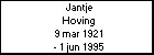 Jantje Hoving