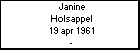 Janine Holsappel